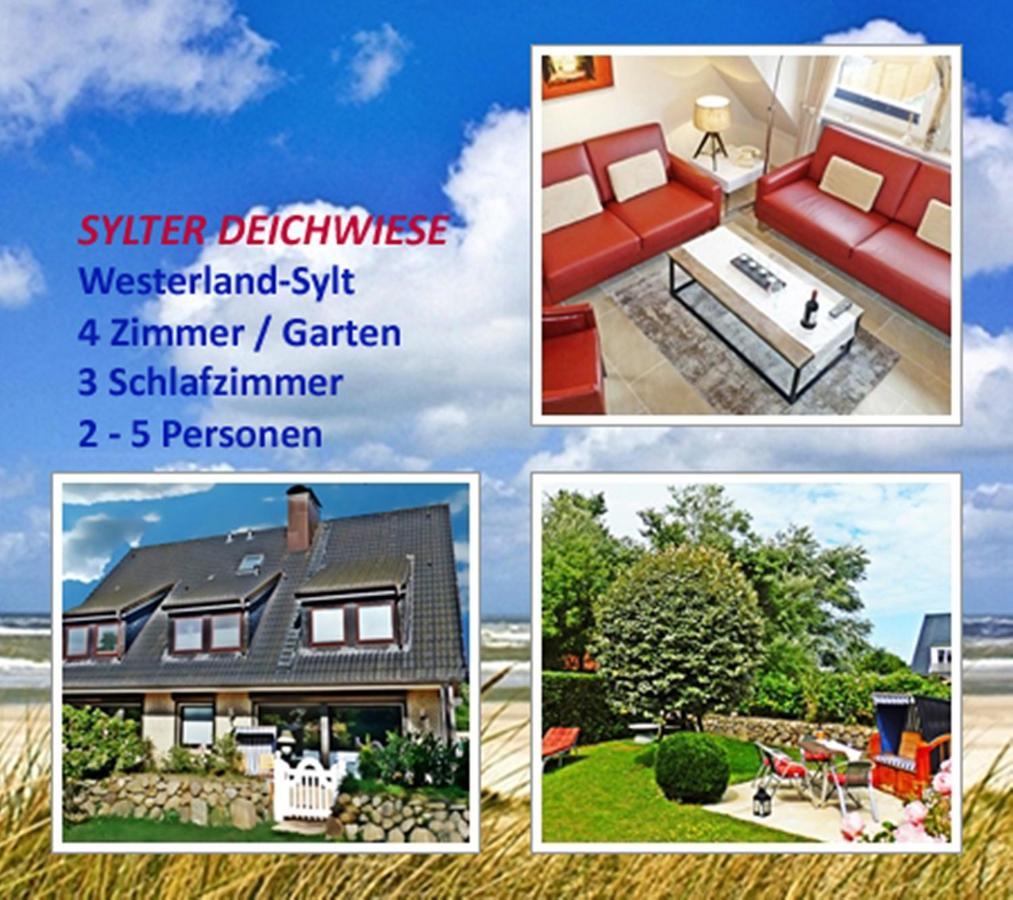 Deichwiese Ferienwohnung: Sylt Garden Retreat Apartment